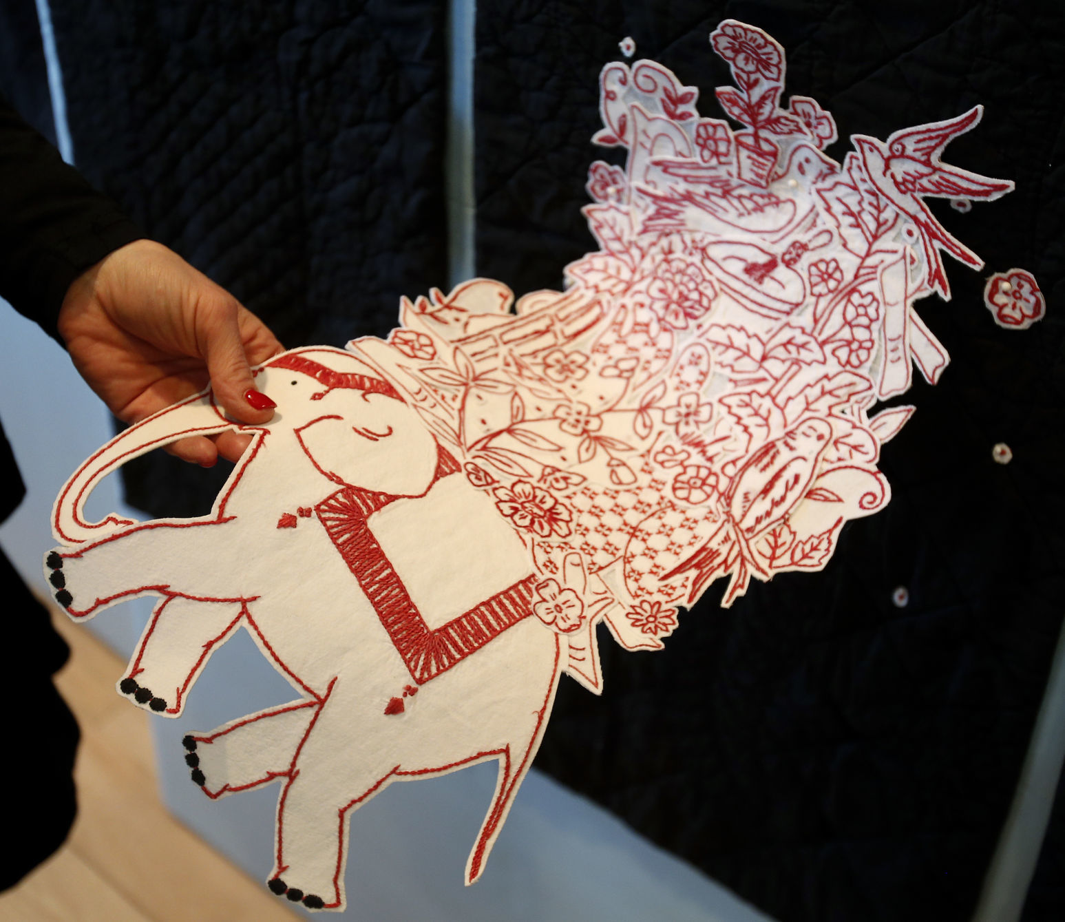 Artist Maggy Rozycki Hiltner
